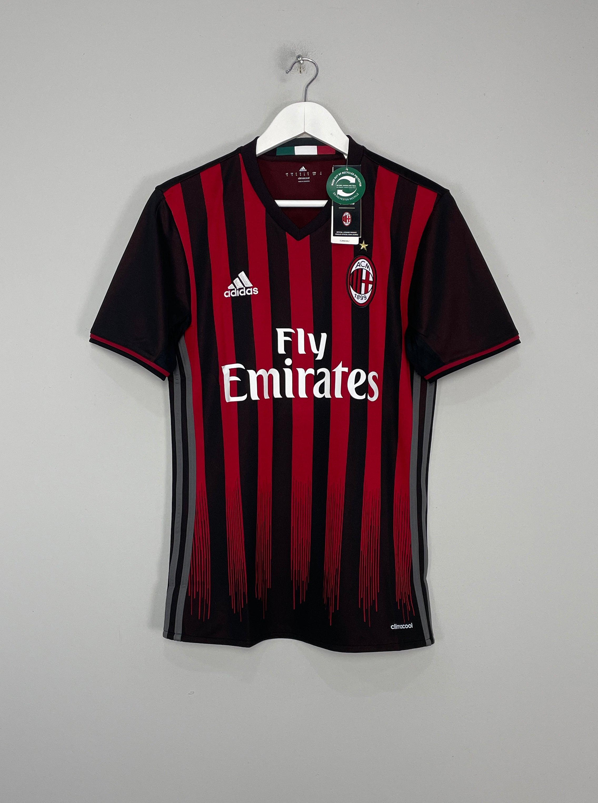 2016/17 AC MILAN *BNWT* HOME SHIRT (S) ADIDAS