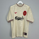 1996/97 LIVERPOOL AWAY SHIRT (L) REEBOK