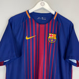 2017/18 BARCELONA MESSI #10 HOME SHIRT (L) NIKE