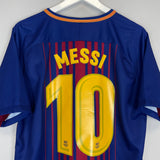 2017/18 BARCELONA MESSI #10 HOME SHIRT (L) NIKE