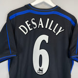 2002/03 CHELSEA DESAILLY #6 AWAY SHIRT (M) UMBRO