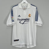 2001 REAL MADRID ZIDANE #5 HOME SHIRT (L) ADIDAS