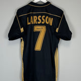 2003/04 CELTIC LARSSON #7 AWAY SHIRT (M) UMBRO