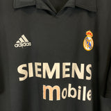 2002/03 REAL MADRID ZIDANE #5 *CENTENARY* AWAY SHIRT (L) ADIDAS