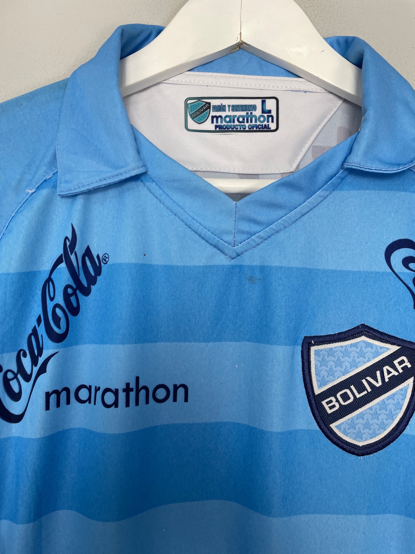 2014/15 BOLIVAR GARCIA #10 HOME SHIRT (L) MARATHON