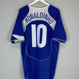 2004/06 BRAZIL RONALDINHO #10 AWAY SHIRT (XL) NIKE