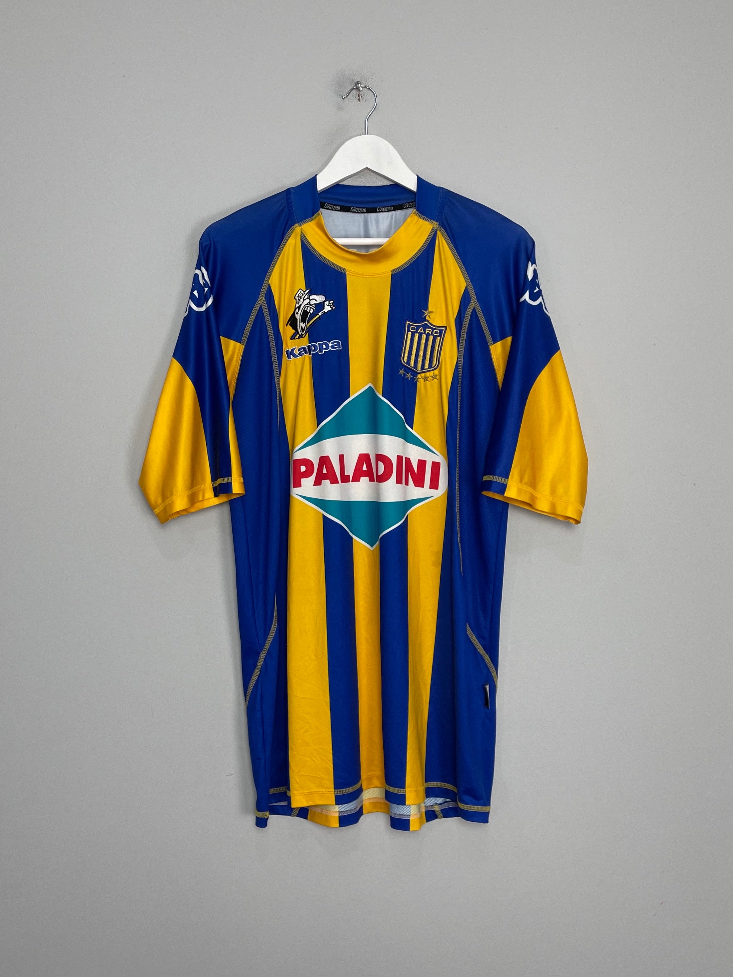 2006/07 ROSARIO CENTRAL L/S HOME SHIRT (XL) KAPPA