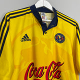 1999/00 CLUB AMERICA HOME SHIRT (L) ADIDAS