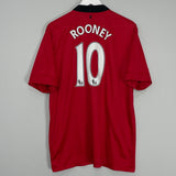 2013/14 MANCHESTER UNITED ROONEY #10 HOME SHIRT (XL) NIKE