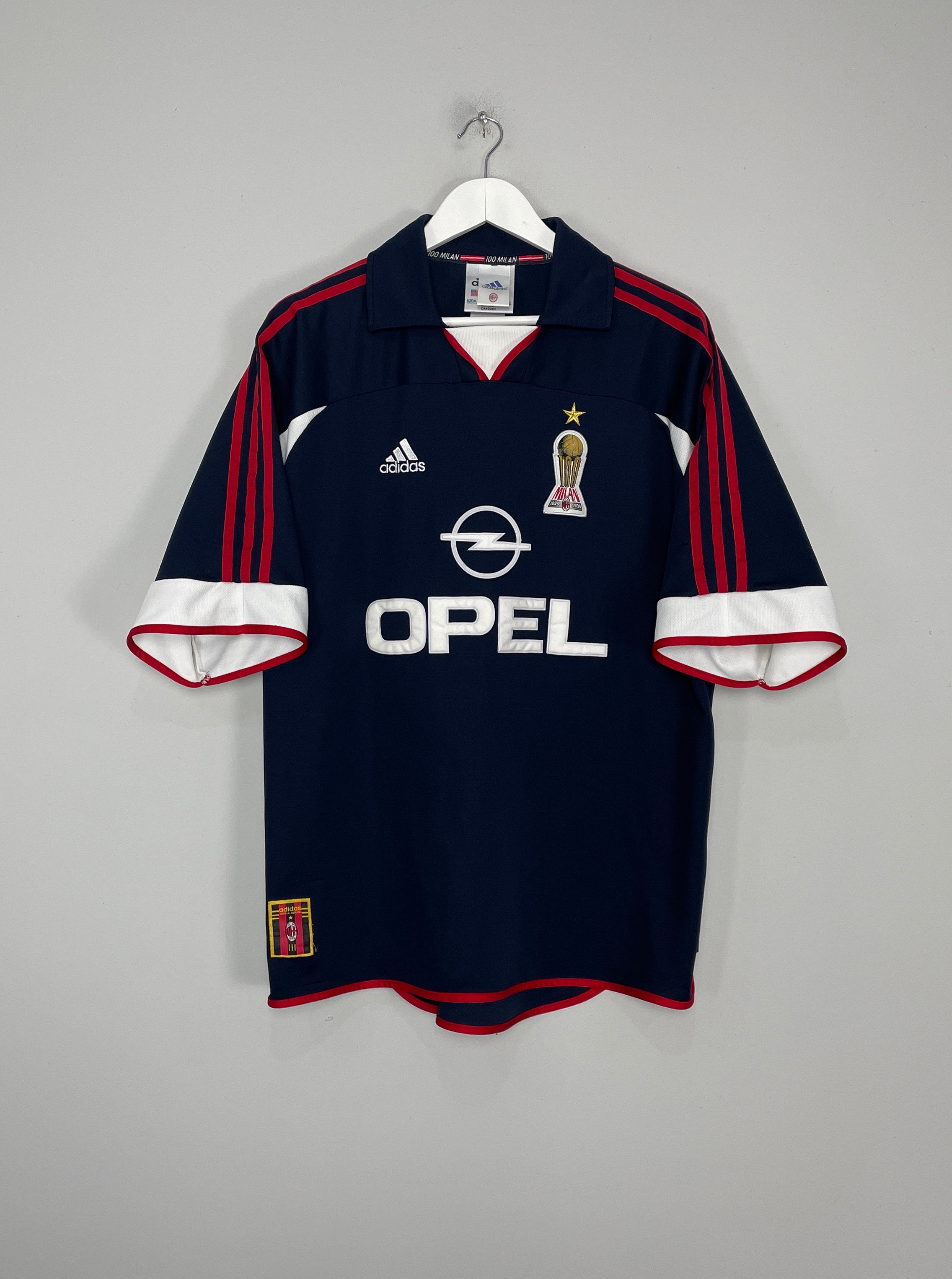 1999/00 AC MILAN THIRD SHIRT (XL) ADIDAS