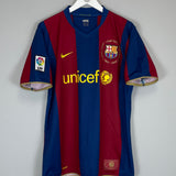 2007/08 BARCELONA RONALDINHO #10 HOME SHIRT (L) NIKE