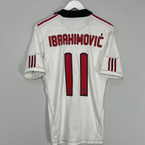 2010/11 AC MILAN IBRAHIMOVIC #11 AWAY SHIRT (S) ADIDAS