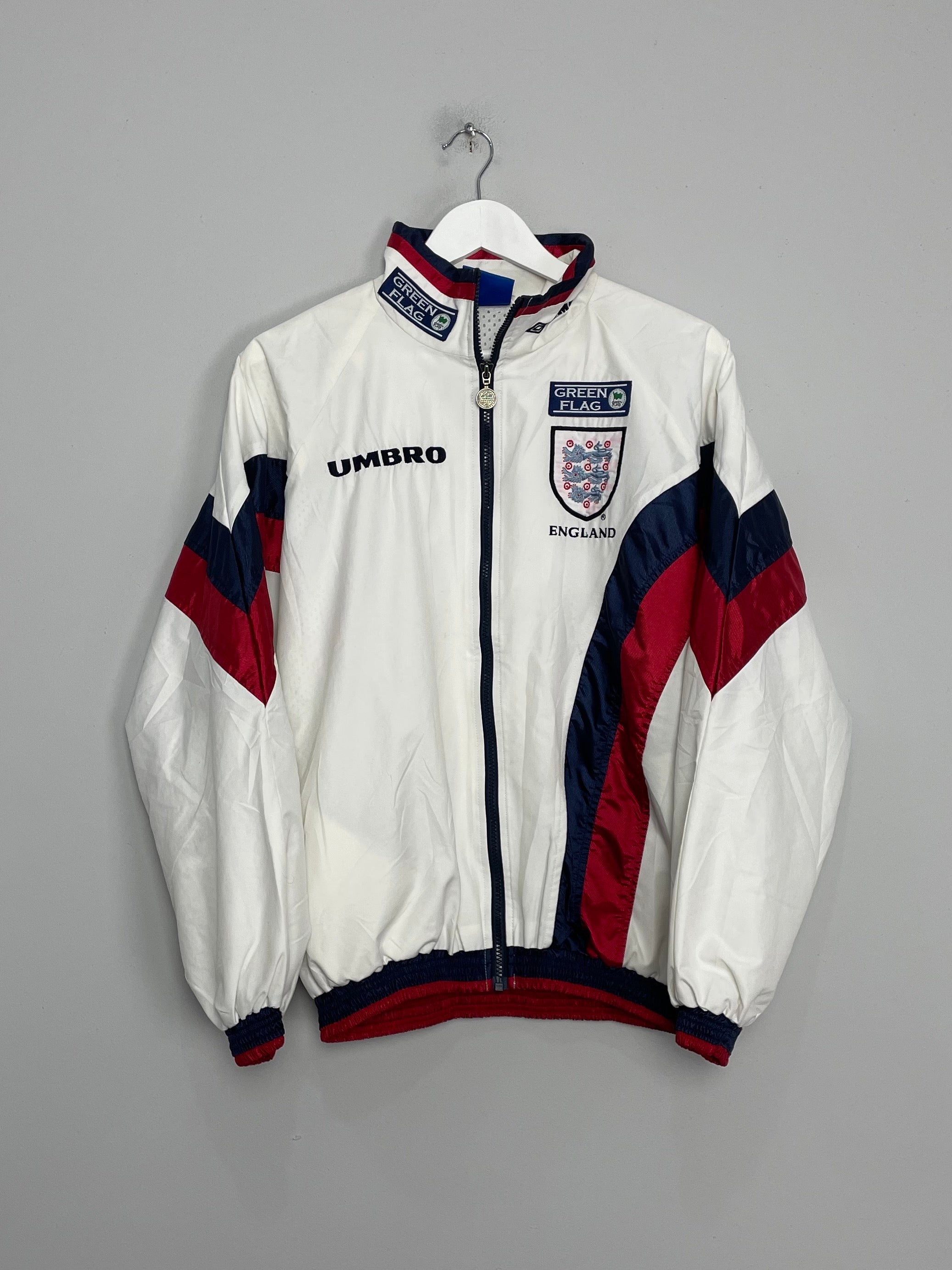 1998/00 ENGLAND TRACK JACKET (S) UMBRO