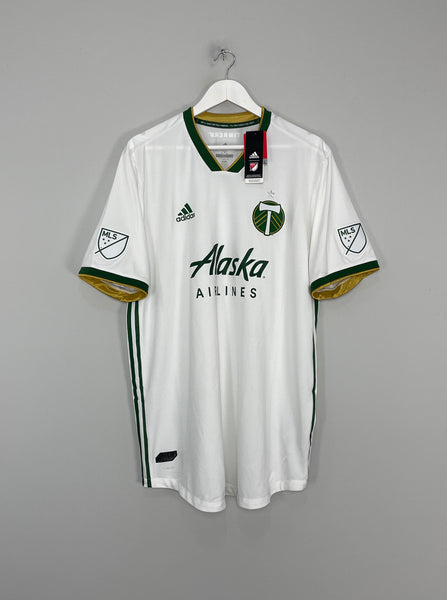 Cult Kits - 2020/21 PORTLAND TIMBERS *MINT* AWAY SHIRT (M) ADIDAS