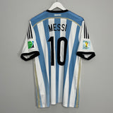 2013/15 ARGENTINA MESSI #10 HOME SHIRT (XL) ADIDAS