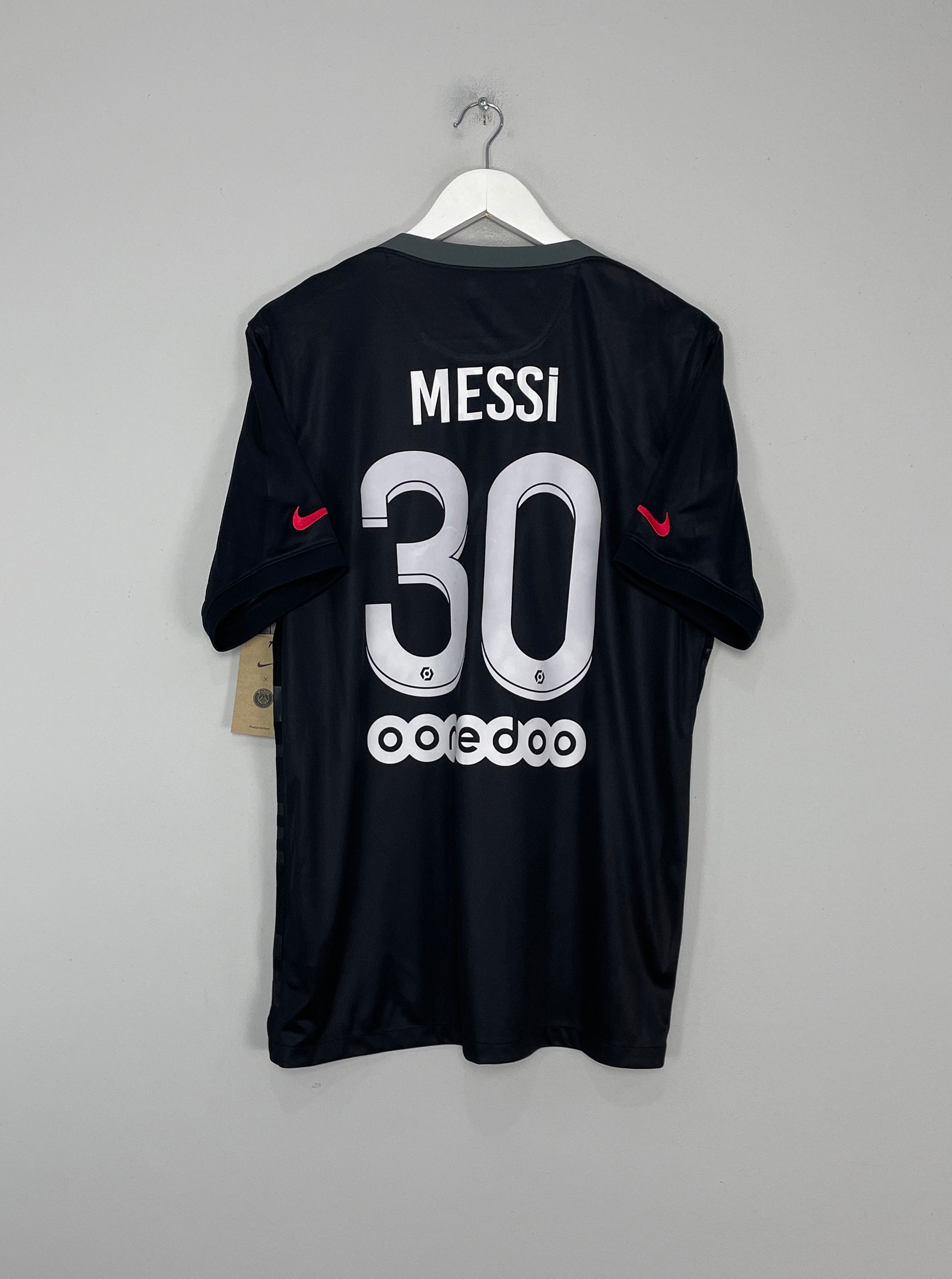 2021/22 PSG MESSI #30 *BNWT* THIRD SHIRT (L) NIKE