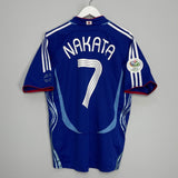 2006/07 JAPAN NAKATA #7 HOME SHIRT (M) ADIDAS