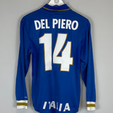 1996/97 ITALY DEL PIERO #14 L/S HOME SHIRT (S) NIKE