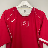 2004/06 TURKEY HOME SHIRT (XL) NIKE