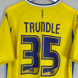 2008/09 LEEDS UNITED TRUNDLE #35 THIRD SHIRT (M) MACRON