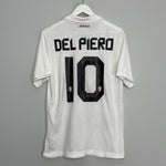 2010/11 JUVENTUS DEL PIERO #10 AWAY SHIRT (M) NIKE