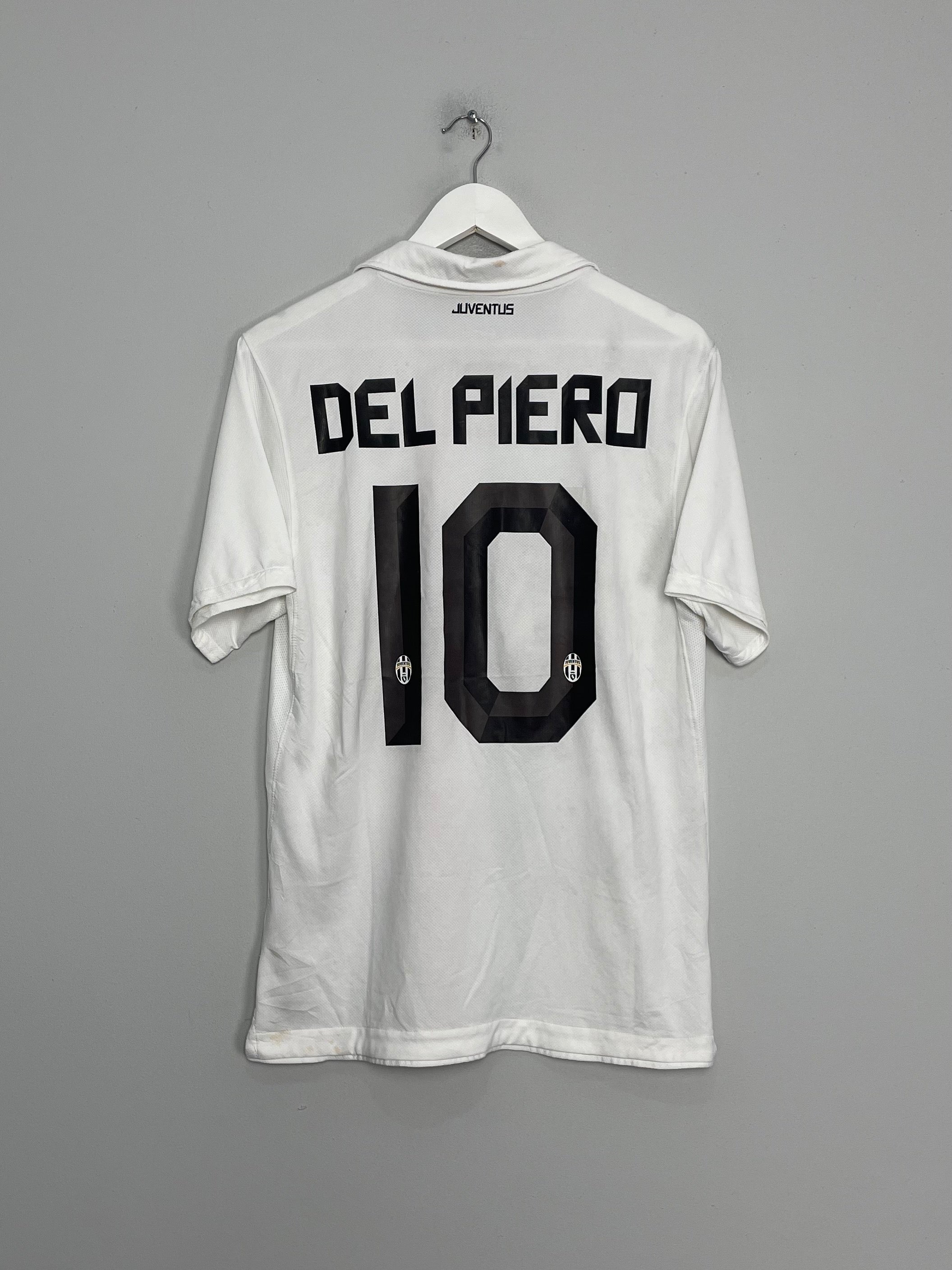 2010/11 JUVENTUS DEL PIERO #10 AWAY SHIRT (M) NIKE