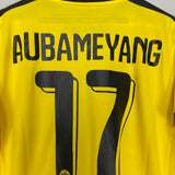 2015/16 DORTMUND AUBAMEYANG #17 HOME SHIRT (XL) PUMA