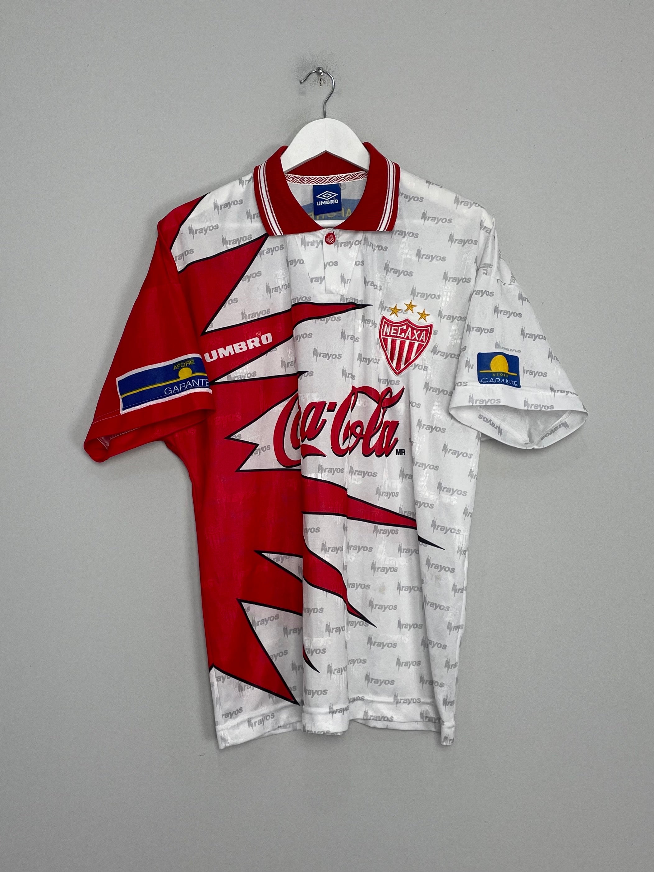 1999 NECAXA HOME SHIRT (L) UMBRO