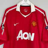 2010/11 MANCHESTER UNITED GIGGS #11 C/L HOME SHIRT (XXL) NIKE