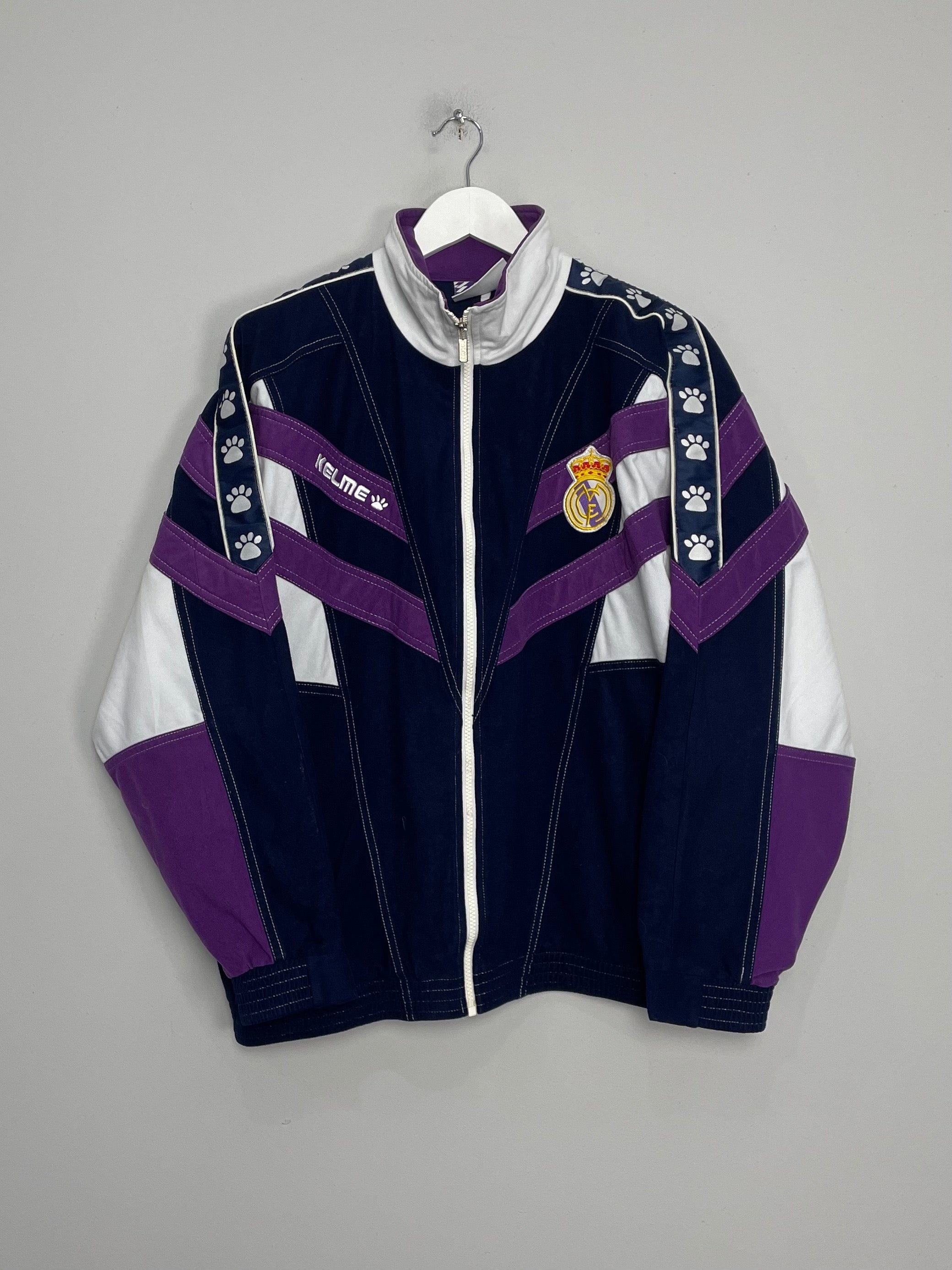 1997/98 REAL MADRID TRACK JACKET (L) KELME