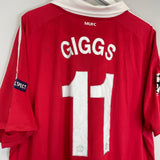 2010/11 MANCHESTER UNITED GIGGS #11 C/L HOME SHIRT (XXL) NIKE