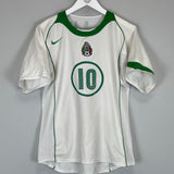 2004/06 MEXICO C.BLANCO #10 AWAY SHIRT (S) NIKE