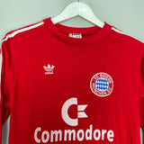 1989/91 BAYERN MUNICH L/S HOME SHIRT (M) ADIDAS