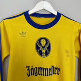 1979/81 EINTRACHT BRAUNSCHWEIG L/S HOME SHIRT (S) ADIDAS