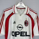 2000/02 AC MILAN MALDINI #3 AWAY SHIRT (M) ADIDAS