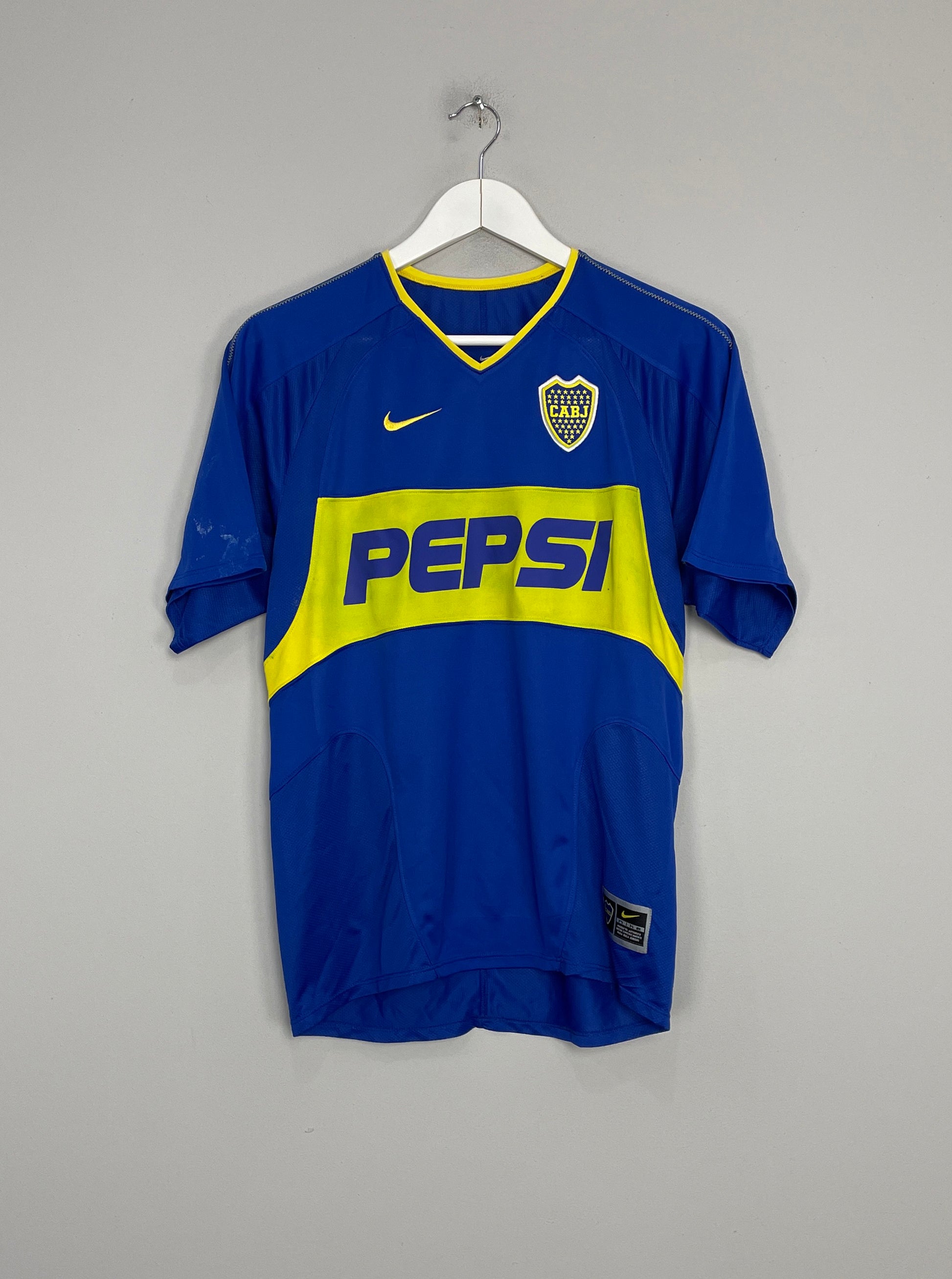 Boca Juniors Home Jersey Retro 2002 By Nike