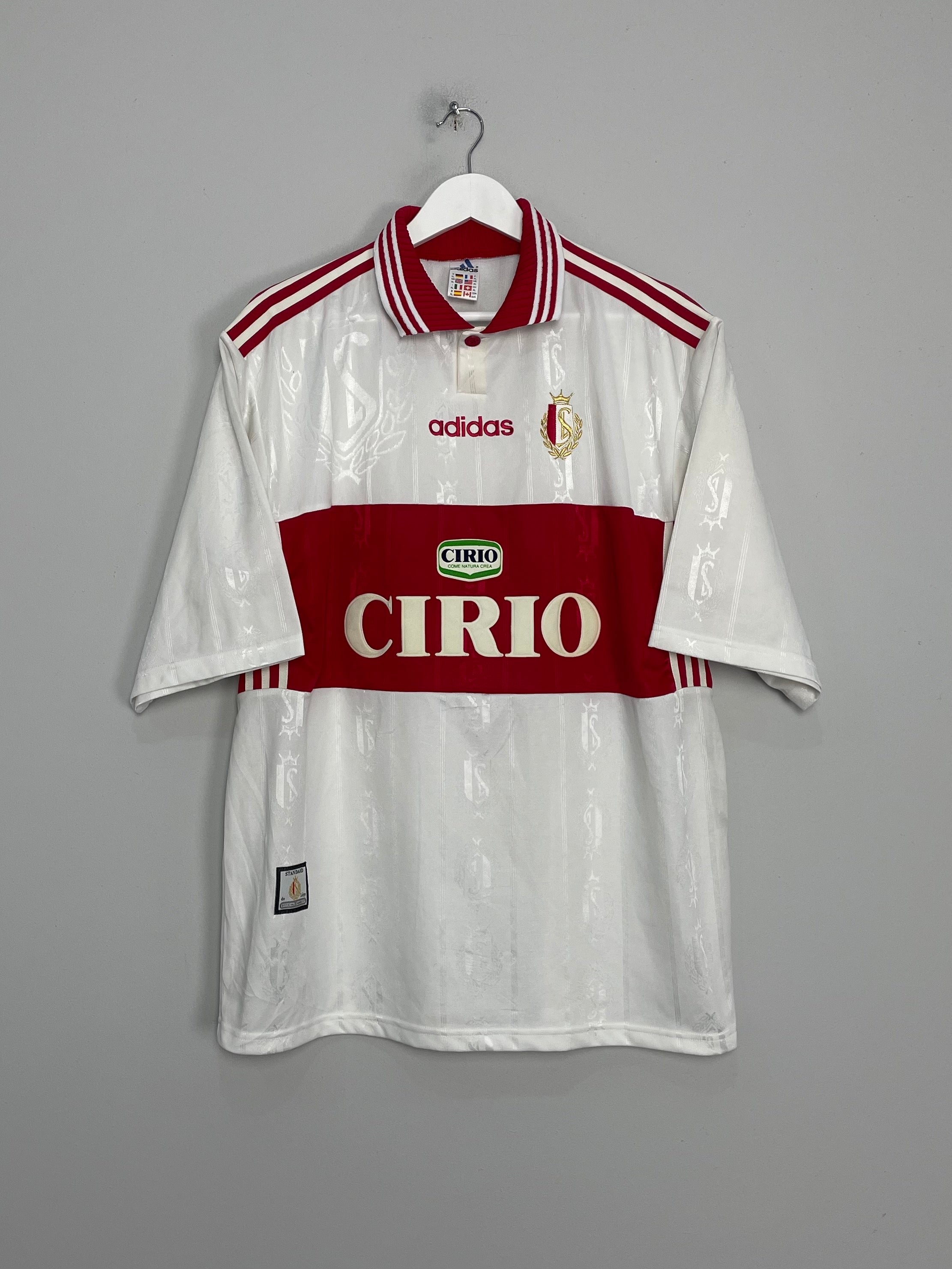 1997/98 STANDARD LIEGE AWAY SHIRT (XL) ADIDAS