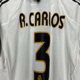 2003/04 REAL MADRID R.CARLOS #3 *BNWT* HOME SHIRT (XL) ADIDAS