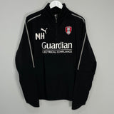 2020/21 ROTHERHAM 'MH' STAFF ISSUE 1/4 ZIP (L) PUMA