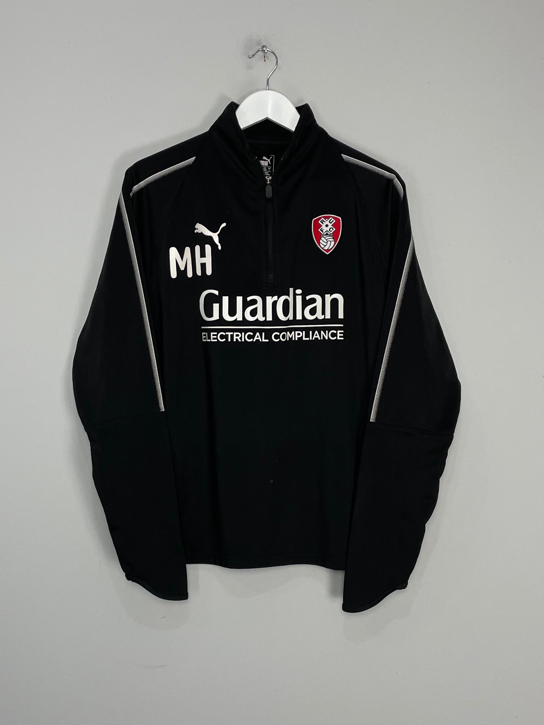 2020/21 ROTHERHAM 'MH' STAFF ISSUE 1/4 ZIP (L) PUMA