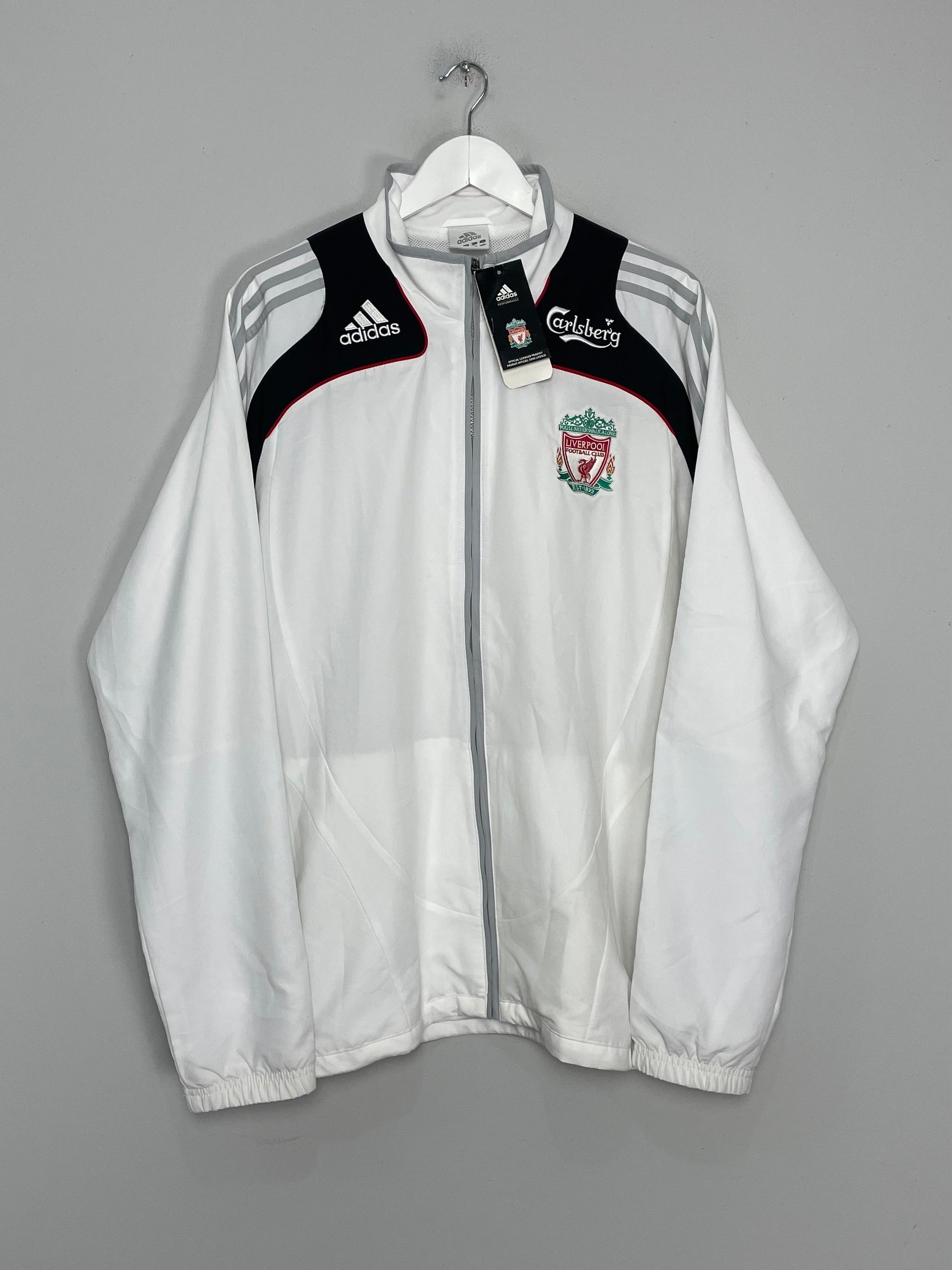 2008/09 LIVERPOOL TRACK JACKET *BNWT* (L) ADIDAS