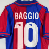 1997/98 BOLOGNA BAGGIO #10 HOME SHIRT (XL) DIADORA