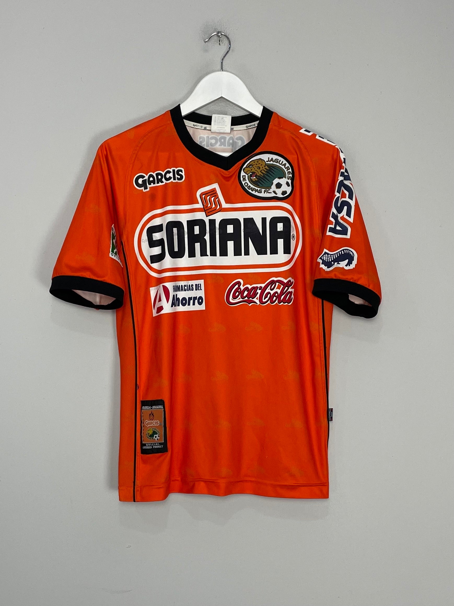 2002/03 CHIAPAS JAGUARES HOME SHIRT (L) GARCIS