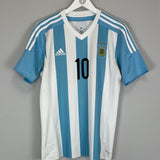 2015/16 ARGENTINA MESSI #10 HOME SHIRT (M) ADIDAS