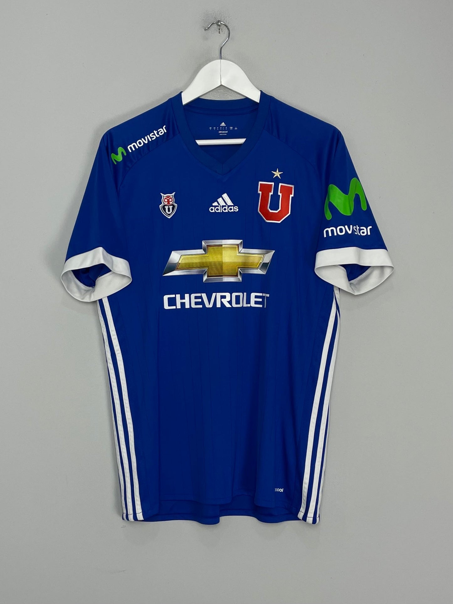 2017 UNIVERSIDAD DE CHILE HOME SHIRT (L) ADIDAS