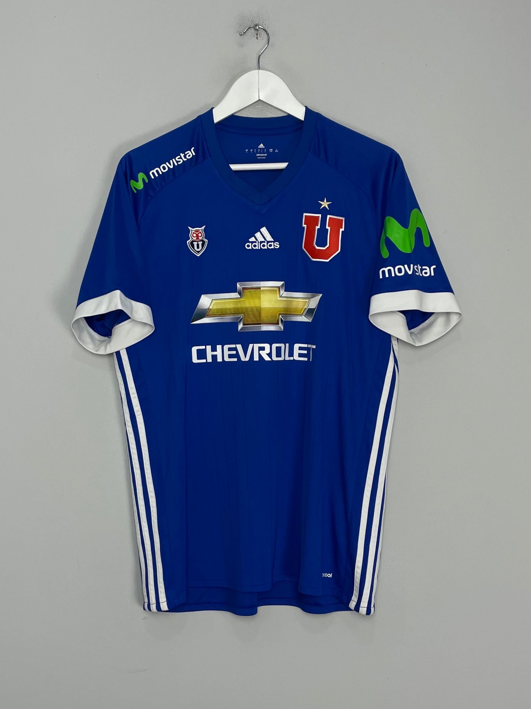 2017 UNIVERSIDAD DE CHILE HOME SHIRT (L) ADIDAS