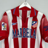 1998/99 ATLETICO MADRID HOME SHIRT (L) REEBOK