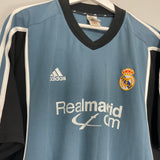 2001 REAL MADRID ZIDANE #5 THIRD SHIRT (XL) ADIDAS