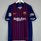 2018/19 BARCELONA HOME SHIRT (L) NIKE