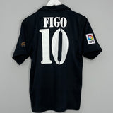 2001/02 REAL MADRID FIGO #10 *CENTENARY* AWAY SHIRT (S) ADIDAS